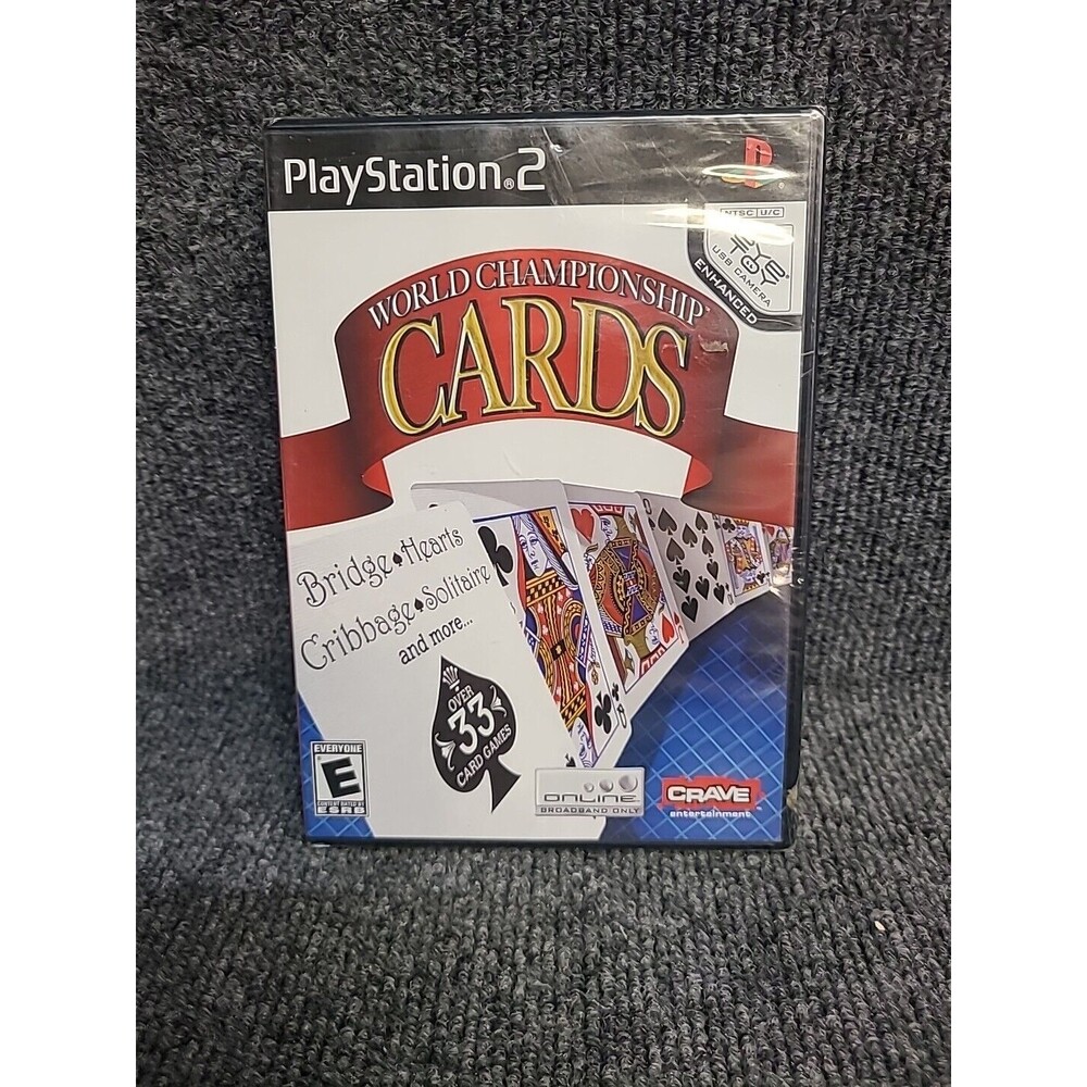 NEW PS2 World Championship Cards 2008  Sony PlayStation 2
